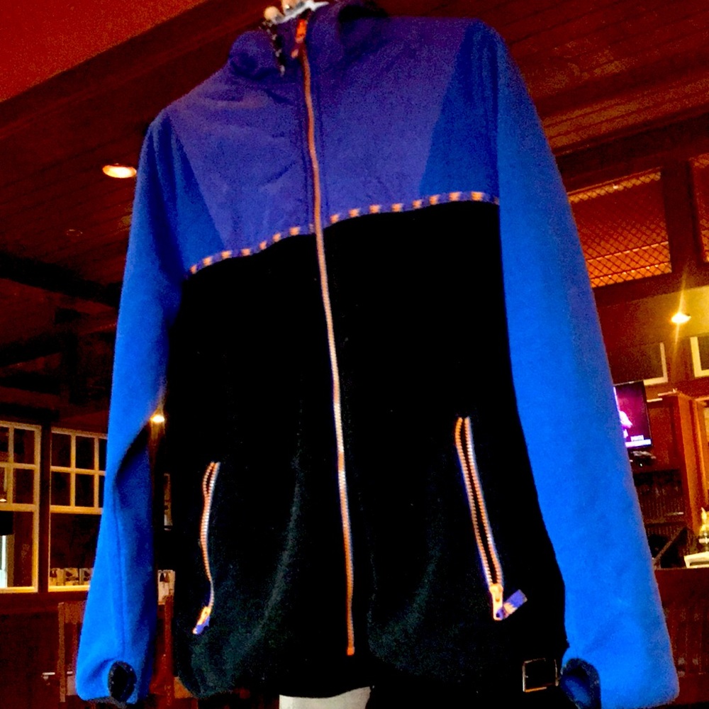 Empyre zip up multi color coat/jacket
